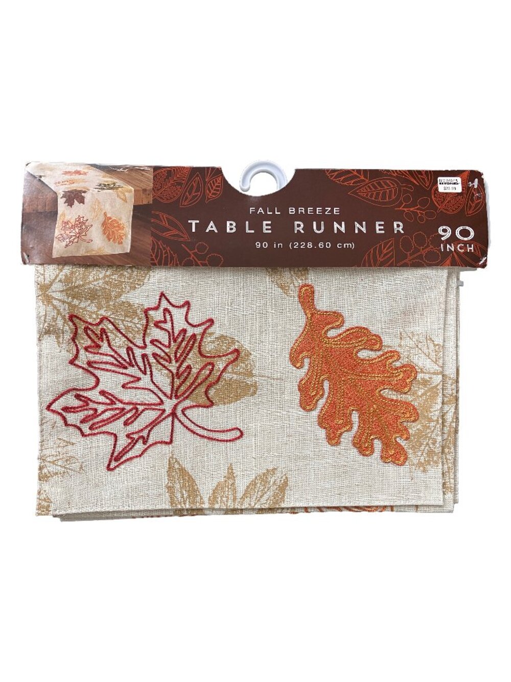 FALL TABLE RUNNER 90"